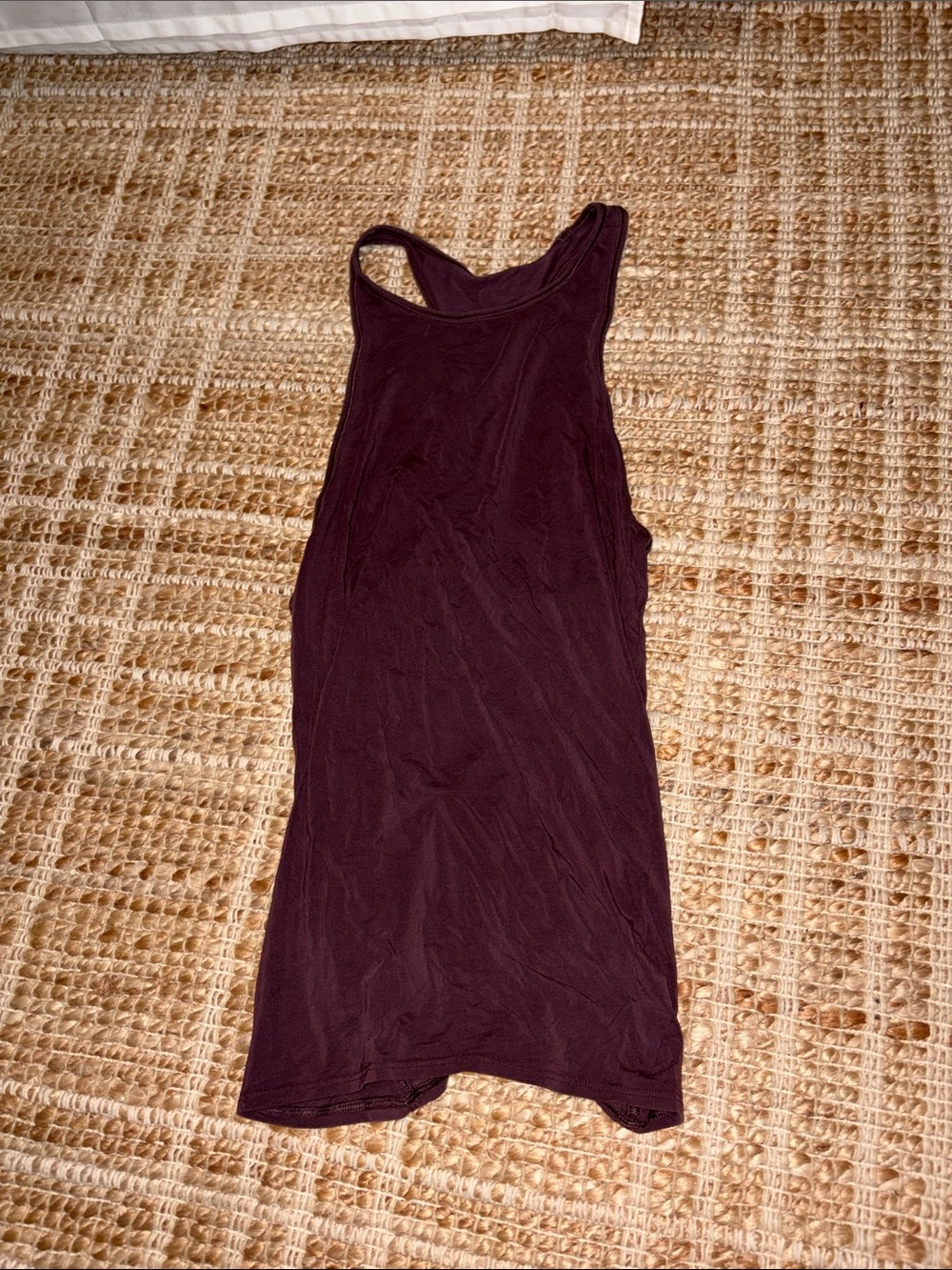 lululemon athletica Deep Burgundy Racerback Tank